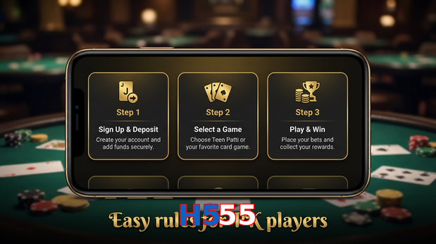 Game list for H555 game section