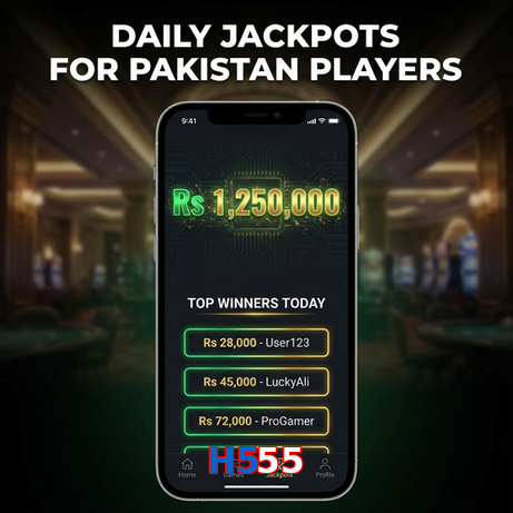 Game list for H555 win section